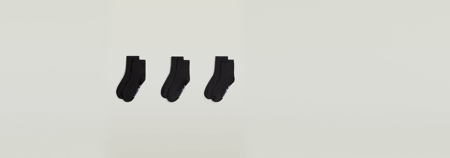 lot de 3 chaussettes cheville
