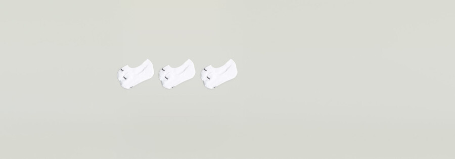 lot de 3 chaussettes invisibles