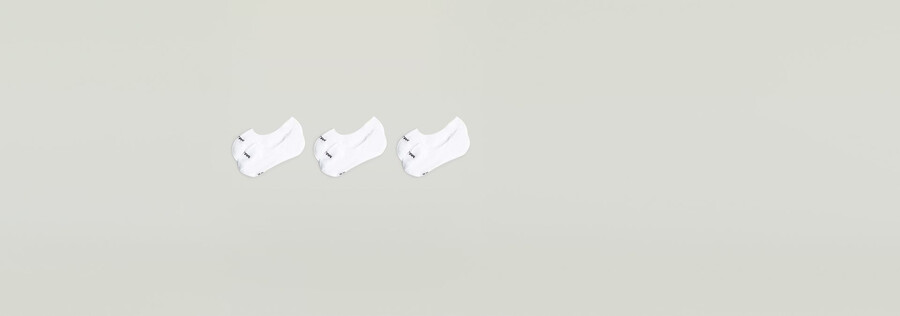 lot de 3 chaussettes invisibles