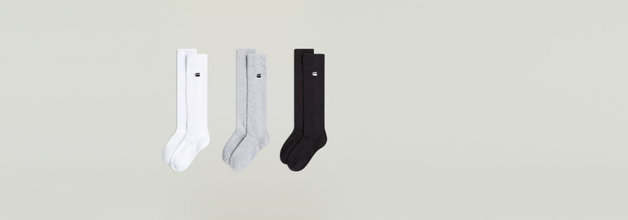 lot de 3 paires de chaussettes sloughy