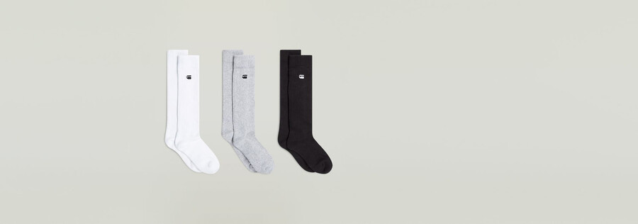 lot de 3 paires de chaussettes sloughy