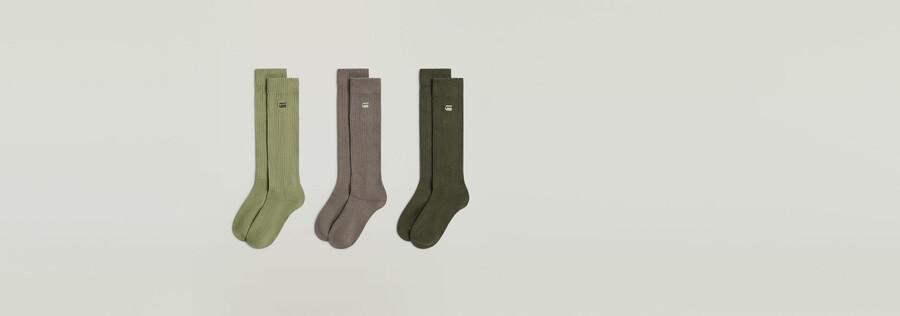 lot de 3 paires de chaussettes sloughy