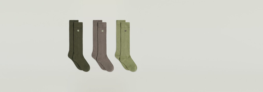 lot de 3 paires de chaussettes sloughy