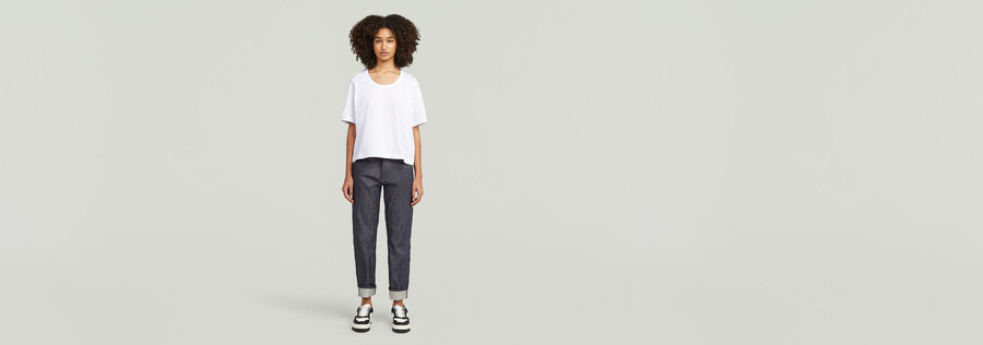 jean kate boyfriend selvedge