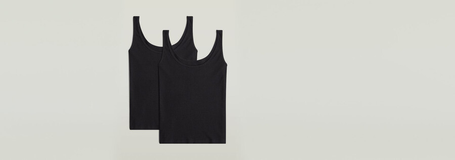 lot de 2 gilets côtelés