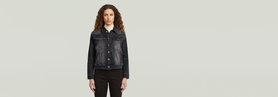veste en jean arc 3d