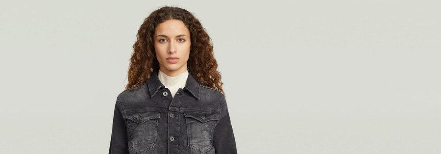 veste en jean arc 3d