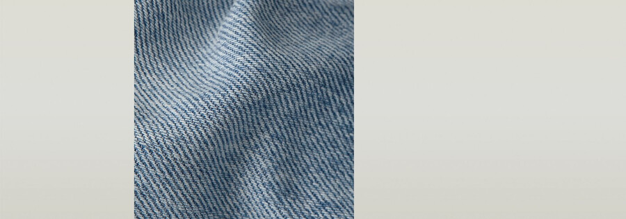 veste en jean véritable