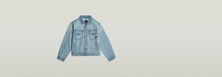 veste en jean décontractée