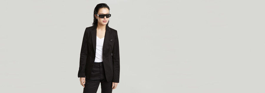 blazer classique ajusté