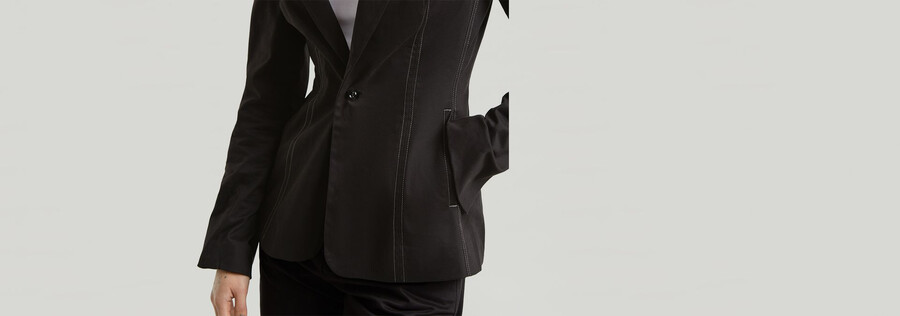 blazer classique ajusté