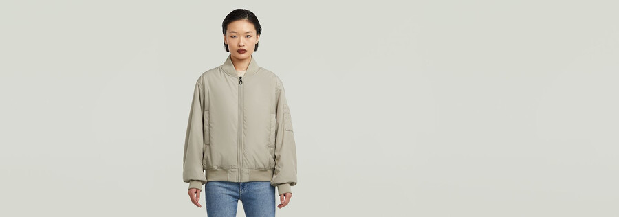 blouson aviateur matelassé