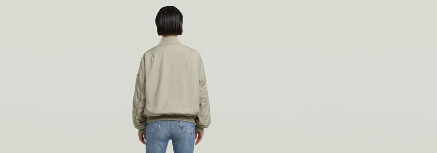 blouson aviateur matelassé