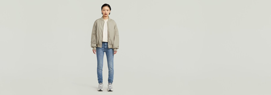 blouson aviateur matelassé