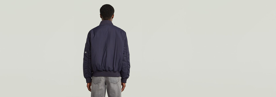 blouson aviateur matelassé