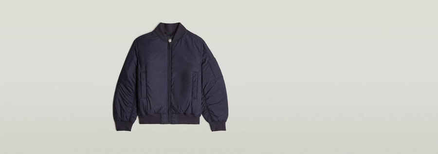 blouson aviateur matelassé