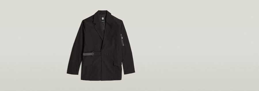 blazer ceinturé