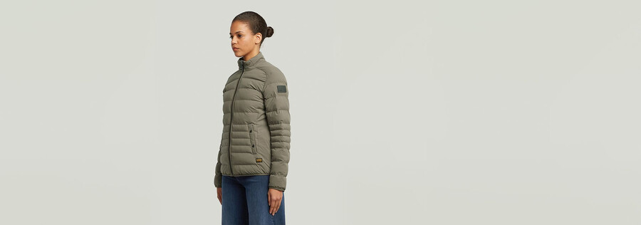veste courte matelassée foundation
