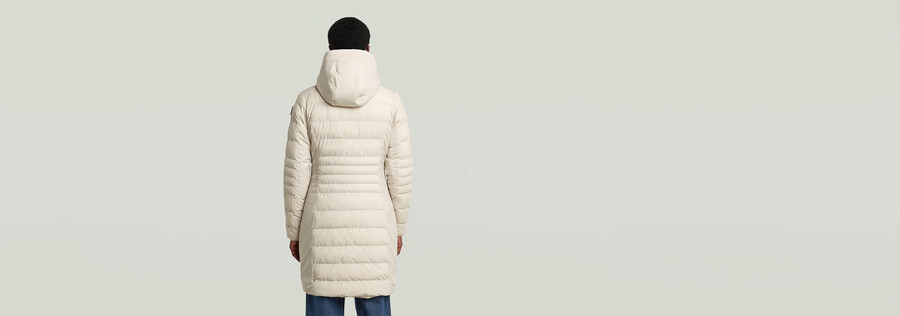 veste longue matelassée foundation