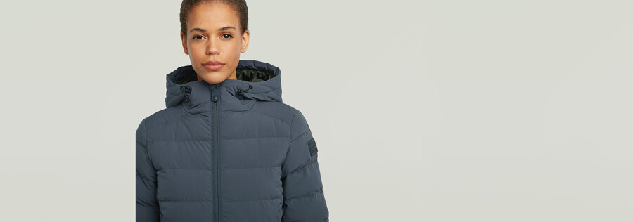 veste longue matelassée foundation