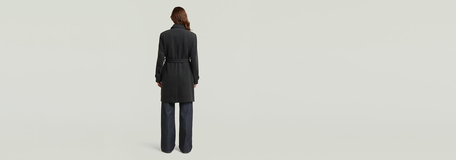 manteau de voiture en laine