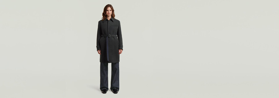 manteau de voiture en laine