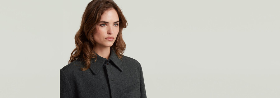 manteau de voiture en laine