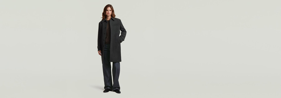 manteau de voiture en laine