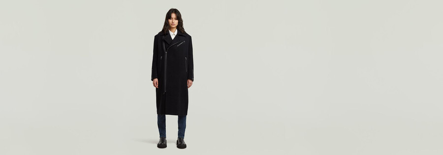 manteau perfecto en laine