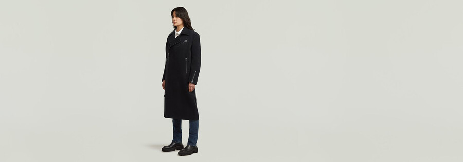 manteau perfecto en laine