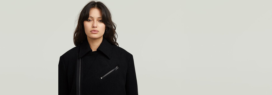 manteau perfecto en laine