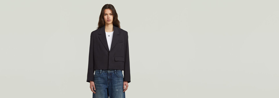 short blazer