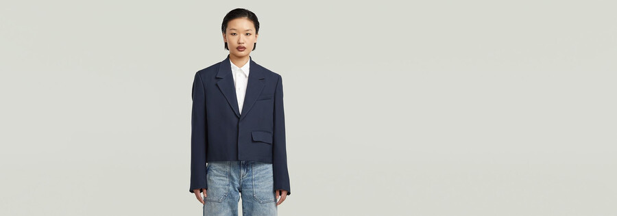 short blazer