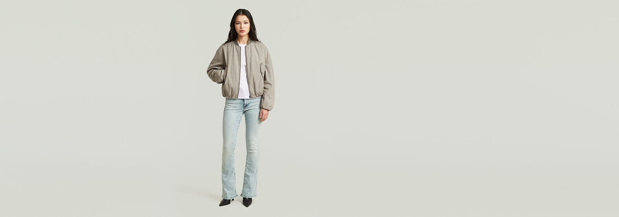 blouson aviateur matelassé