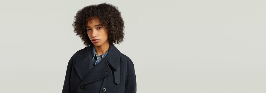 trench en laine