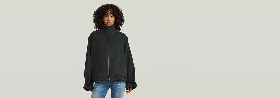 blouson en laine