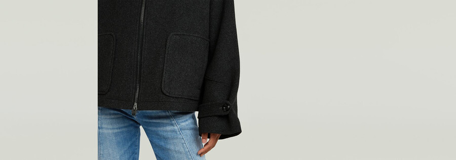 blouson en laine