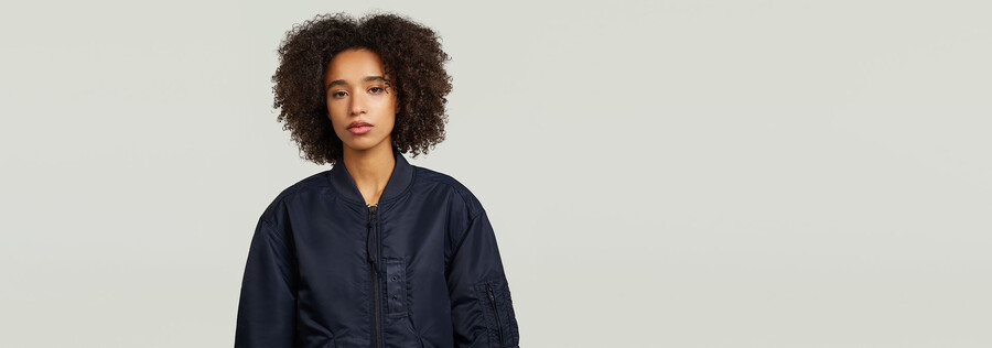 blouson aviateur long