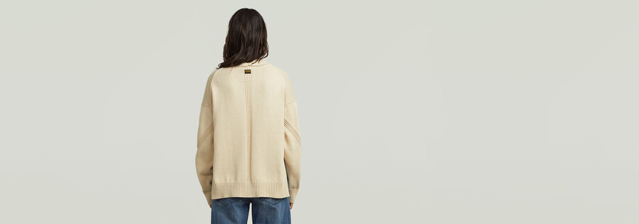 pull à col montant milano