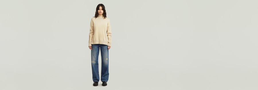 pull à col montant milano