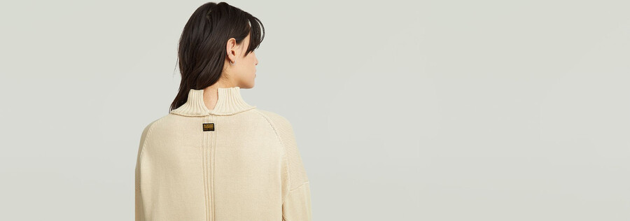 pull à col montant milano