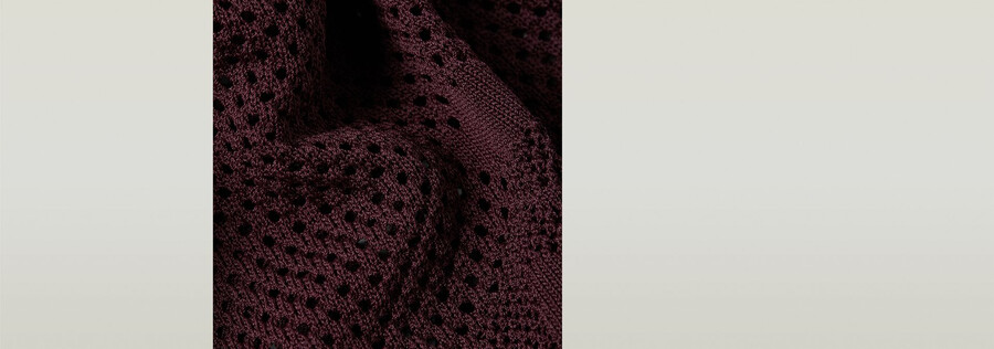 pull en maille ajourée