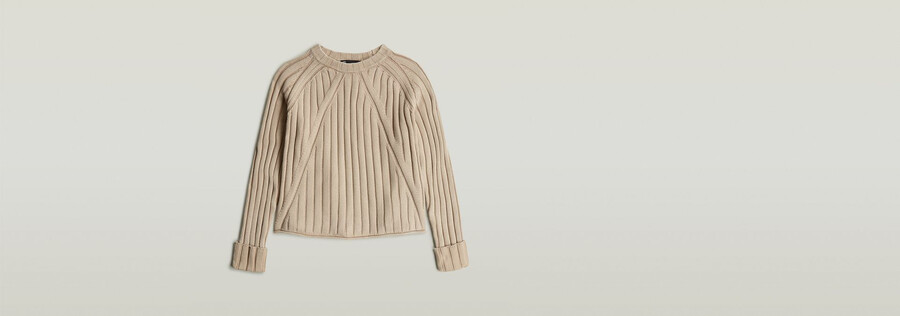 tricot lâche lavé