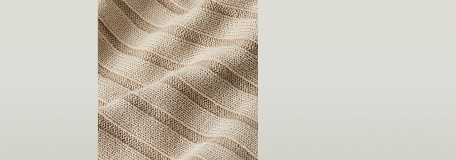 tricot lâche lavé