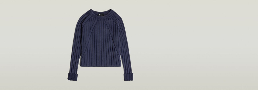 tricot lâche lavé