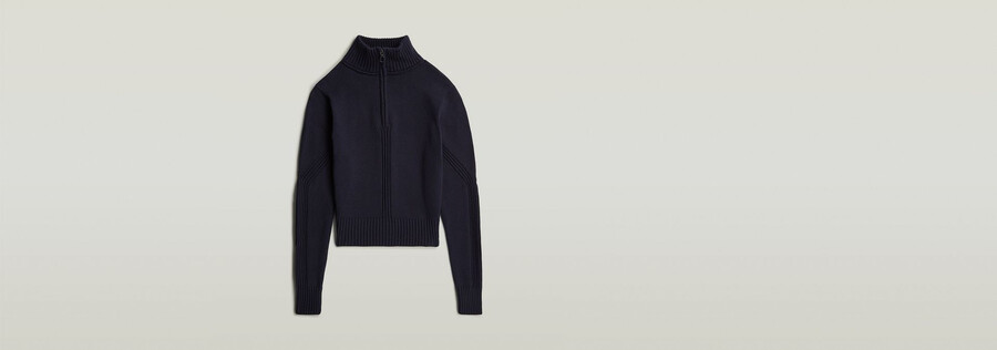 pull à demi-zip milano