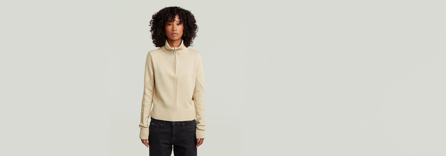 pull à demi-zip milano