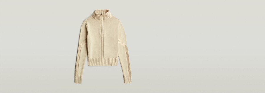pull à demi-zip milano