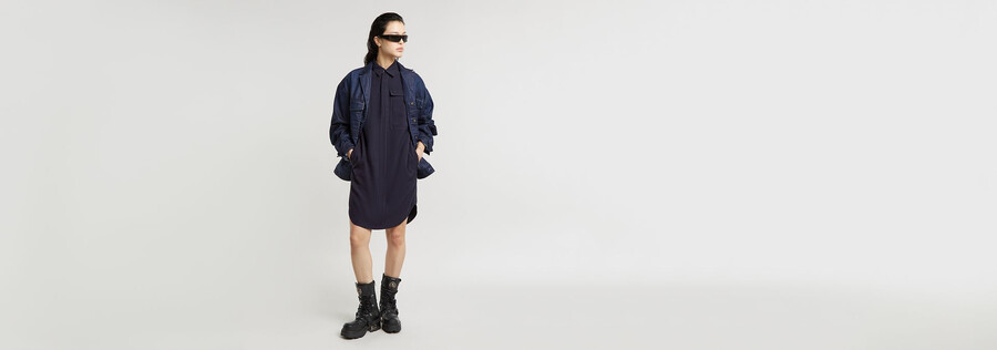 robe tunique cargo