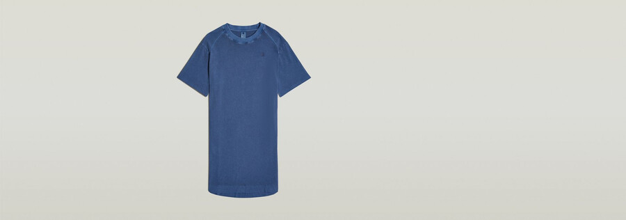 robe t-shirt ample à manches raglan surteinte
